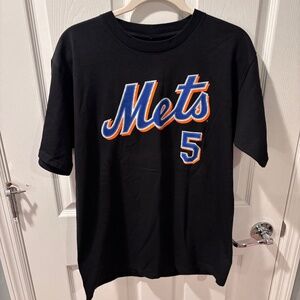 Lee Sport New York Mets MLB Baseball Wright #5 Jersey Style Tee Size XL